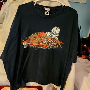 3XL Bo Feathers Race Car flames skull Winchester VA tee Motorhead Badboy Grunge